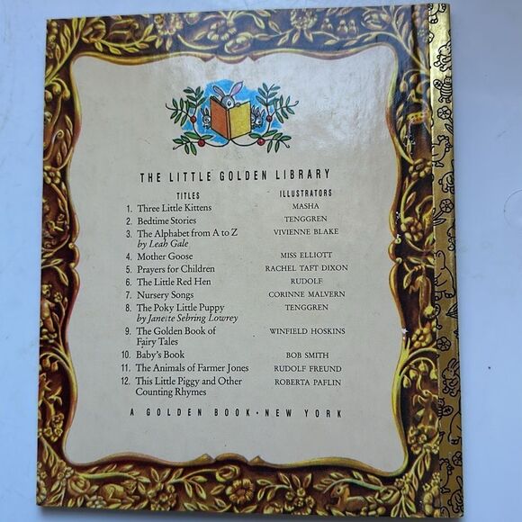 The Golden Book of Fairy Tales 
A Little Golden Book - Picture 2 of 5